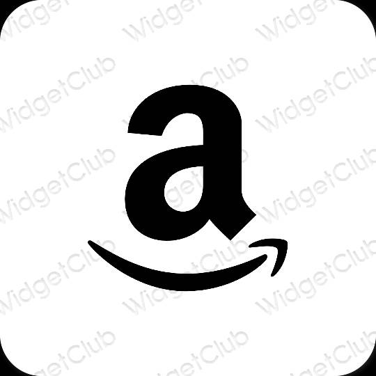 Esthetische Amazon app-pictogrammen