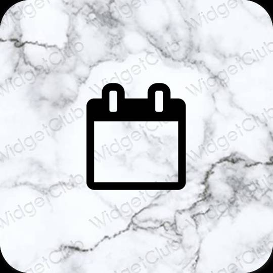 Aesthetic Calendar app icons