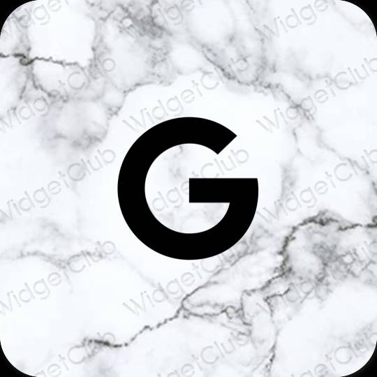 Aesthetic Google app icons