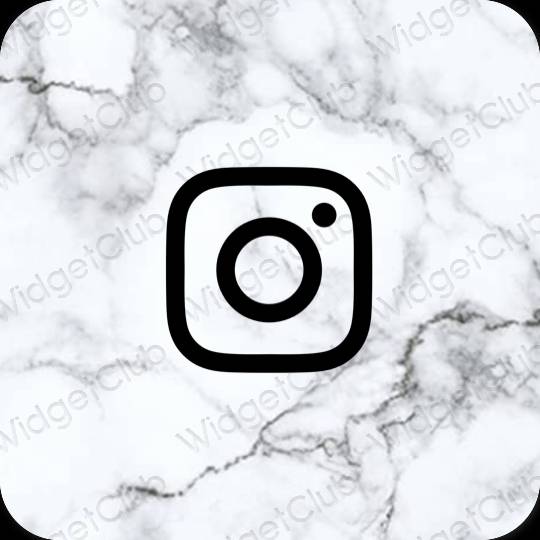 Ästhetische Instagram App-Symbole