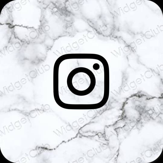 Ästhetische Instagram App-Symbole