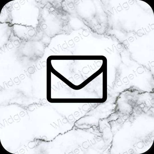 نمادهای برنامه زیباشناسی Mail