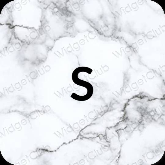 Esthetische SHEIN app-pictogrammen