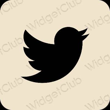 אֶסתֵטִי בז' Twitter סמלי אפליקציה