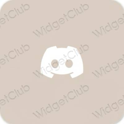 ベージュ discord おしゃれアイコン画像素材