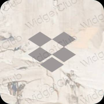 Icone delle app Dropbox estetiche