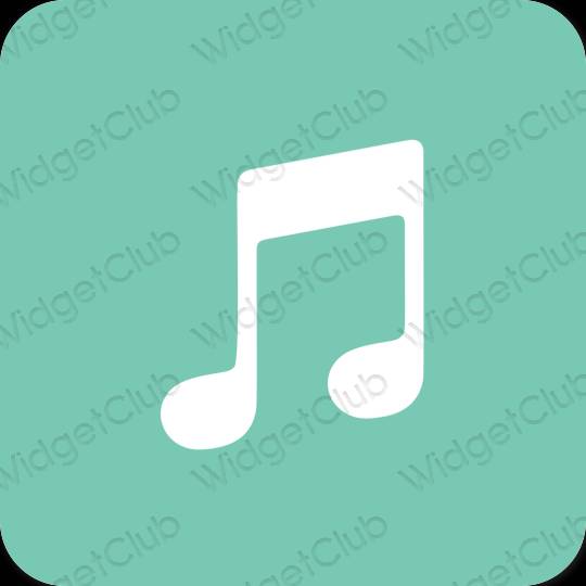 រូបតំណាងកម្មវិធី Apple Music សោភ័ណភាព