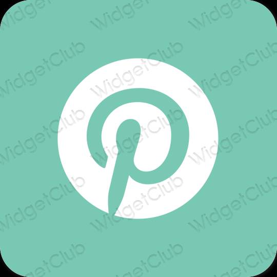 Icone delle app Pinterest estetiche