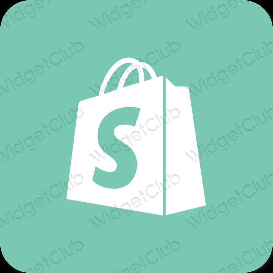 Estetske Shopify ikone aplikacij