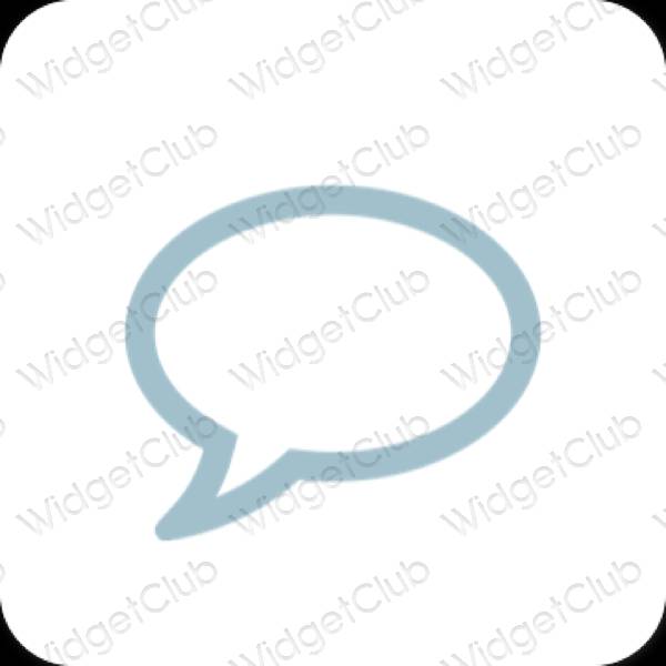 Esthetische Messages app-pictogrammen