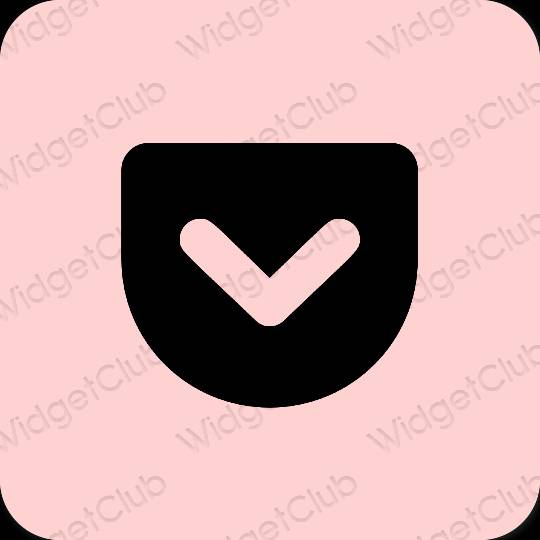 Estetske Pocket ikone aplikacija