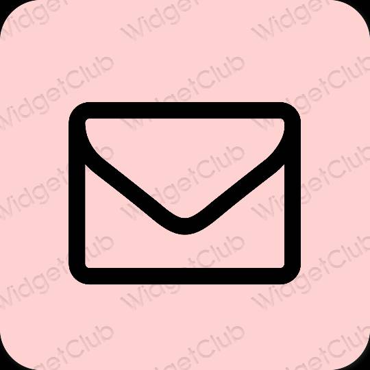 Esthetische Mail app-pictogrammen