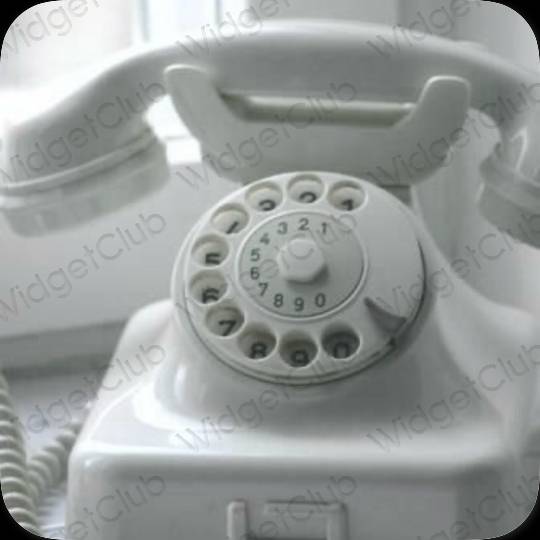 Estetické ikony aplikací Phone