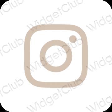 Esthetische Instagram app-pictogrammen