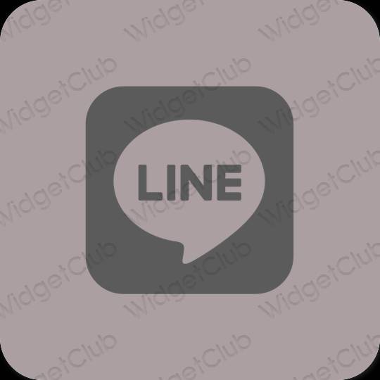 نمادهای برنامه زیباشناسی LINE