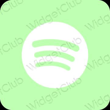 Icone delle app Spotify estetiche