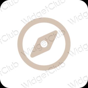 Aesthetic Safari app icons