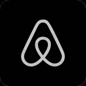 Ikon apl Airbnb Estetik