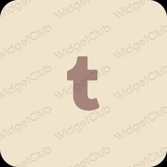 Estetske Tumblr ikone aplikacija