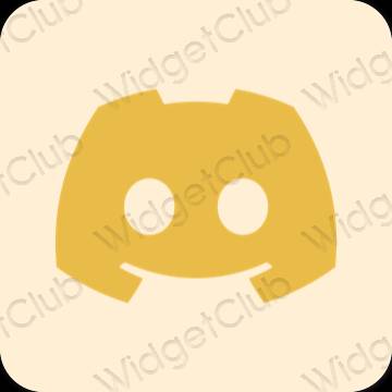 Esthetische discord app-pictogrammen