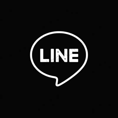 Icônes d'application LINE esthétiques