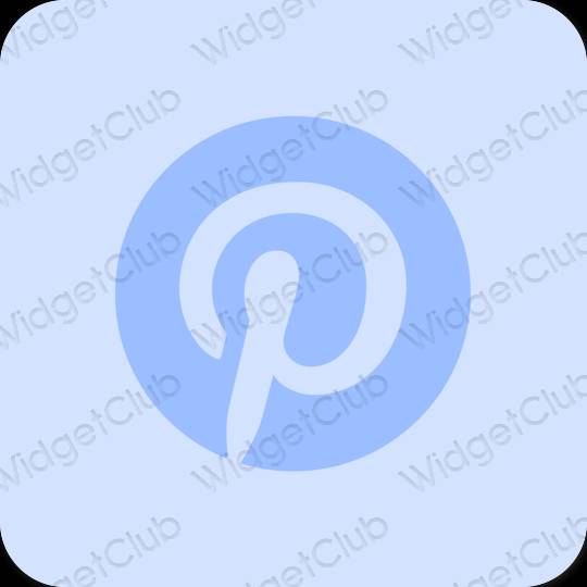 Estetski ljubičasta Pinterest ikone aplikacija