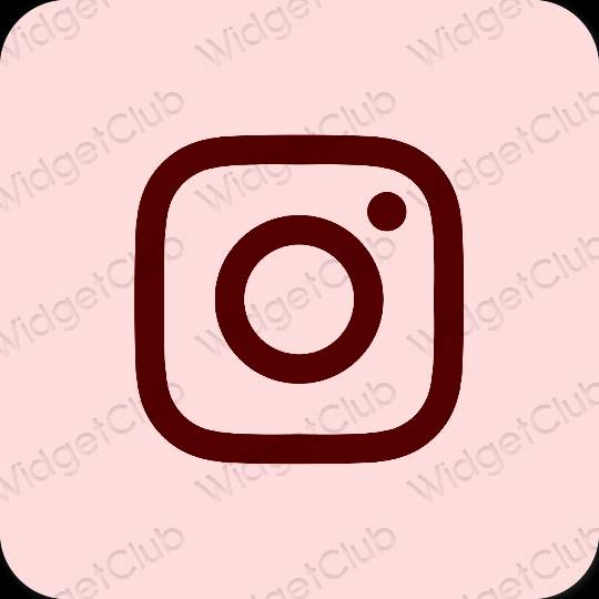Estetisk rosa Safari app ikoner