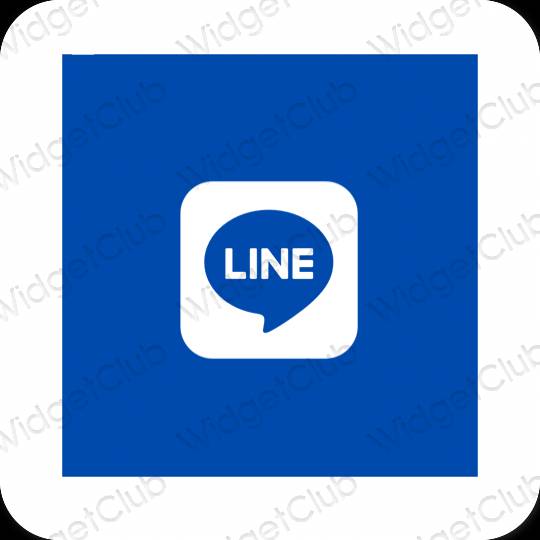 Esthetische LINE app-pictogrammen