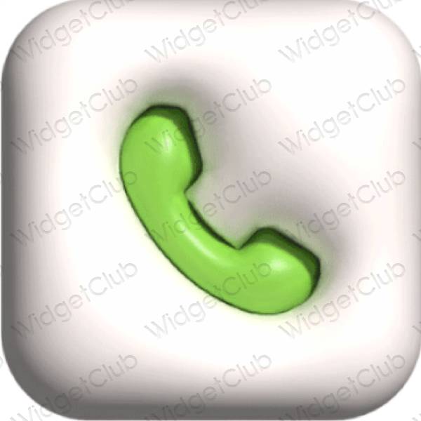 Estética Phone ícones de aplicativos