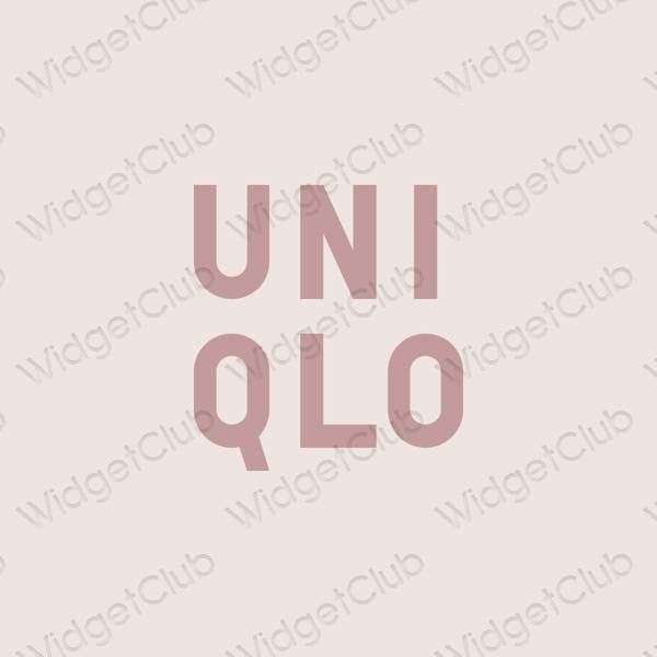 Aesthetic UNIQLO app icons