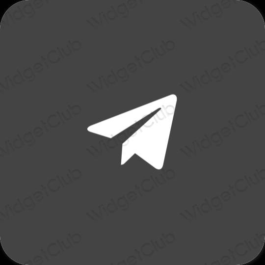 Aesthetic Telegram app icons