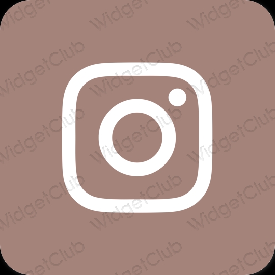 HD Beautiful Round Black & Pink Aesthetic Instagram Logo Icon PNG | Citypng