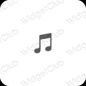 Ästhetische Apple Music App-Symbole