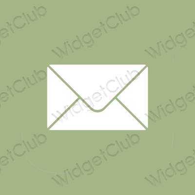 Esthetische Mail app-pictogrammen