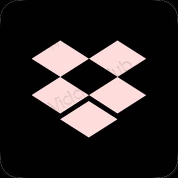 Dropbox おしゃれアイコン画像素材