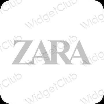 Icônes d'application ZARA esthétiques