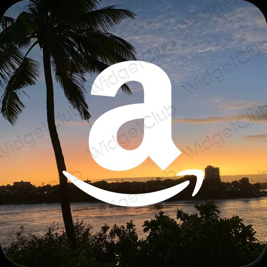 Esteettiset Amazon sovelluskuvakkeet