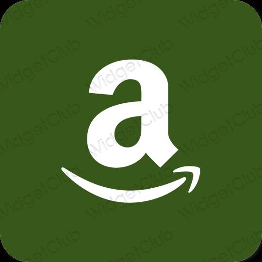 Esthetische Amazon app-pictogrammen