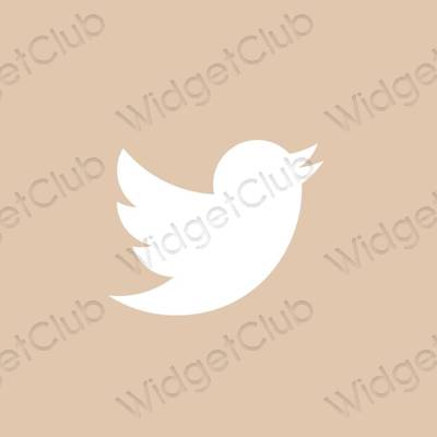 Естетске Twitter иконе апликација