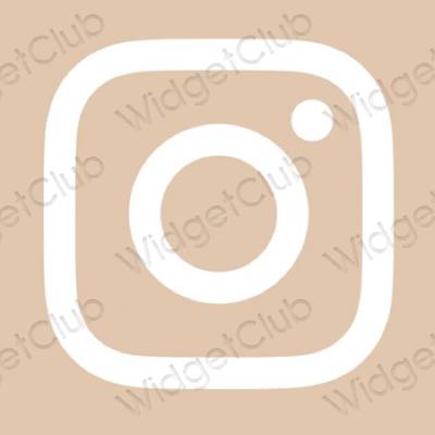 Ikon apl Instagram Estetik