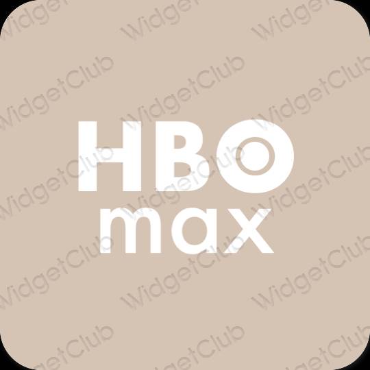 Biểu tượng ứng dụng HBO MAX thẩm mỹ