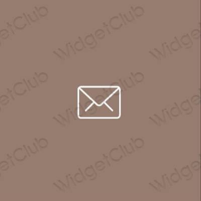 Esthetische Mail app-pictogrammen