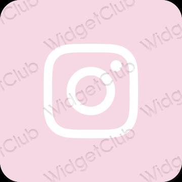 Estetické ikony aplikací Instagram