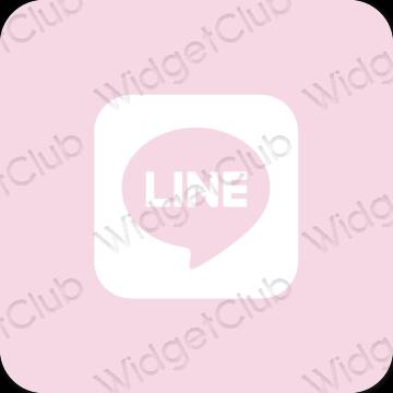 Aesthetic LINE app icons