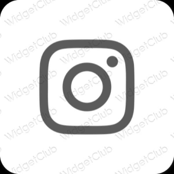 Æstetiske Instagram app-ikoner