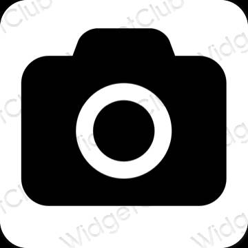 Esthetische Camera app-pictogrammen