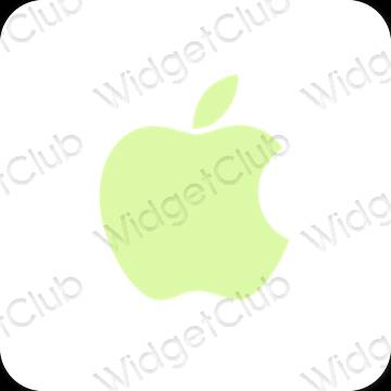 نمادهای برنامه زیباشناسی Apple Store