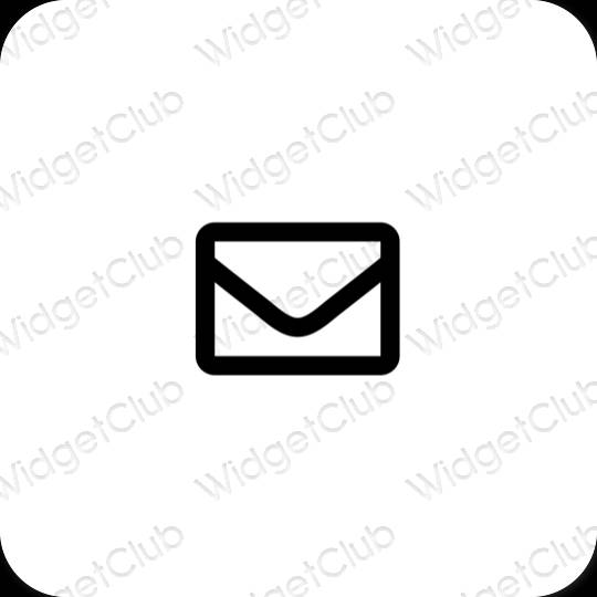 Esthetische Mail app-pictogrammen