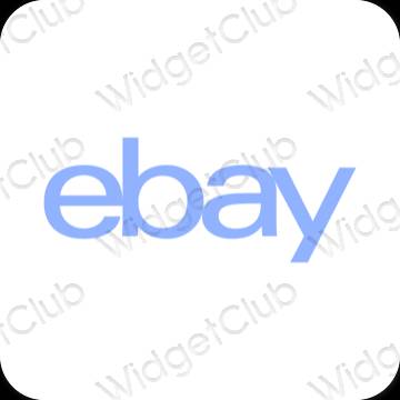 Estetiska eBay appikoner