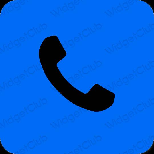 Estetické Fialová Phone ikony aplikácií